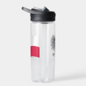 Poolse wapenstilstand, vlag, Polen Waterfles (Rechts)