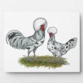 Poolse weekkippen fotoplaat (Voorkant)