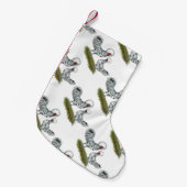 Poolse weekkippen kleine kerstsok (Voorkant (Hangend))