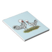 Poolse weekkippen notitieblok (Schuin)