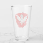 Poolse witte adelaar glas (Achterkant)