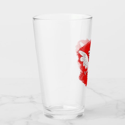 Poolse witte adelaar glas (Rechts)