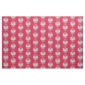 Poolse witte arendalen gepersonaliseerd stof (Fat Quarter)