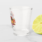 Poolse worstjes Appeltaart Wodka Bruidsuitnodiging Shot Glas (Rechts)