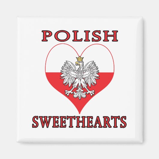 Poolse zeukenkunst magneet (Voorkant)