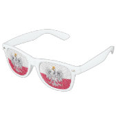 Poolse zonnebril en partijgeweren/Poolse vlag (Gekanteld)