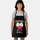 Poolse zuster RN uit Polen is de beste Schort (Insitu)