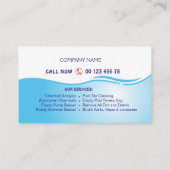 poolservice visitekaartje (Achterkant)