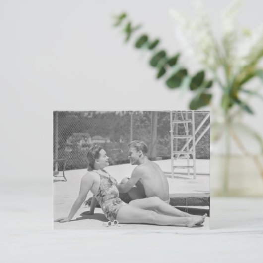 Poolside Fandom Briefkaart (Staand voorkant)