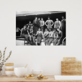 Poolside Girls, begin jaren '00 Poster (Keuken)