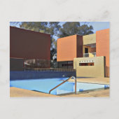 Poolside kameel No. 1 Art Print Briefkaart (Voorkant)