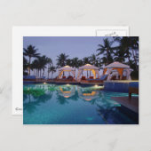 Poolside op Dawn Briefkaart (Voorkant / Achterkant)