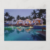 Poolside op Dawn Briefkaart (Voorkant)