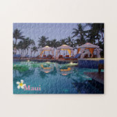 Poolside op Dawn Legpuzzel (Horizontaal)