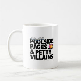 Poolside Pages & Petty Villains Boekenliefhebber L Koffiemok