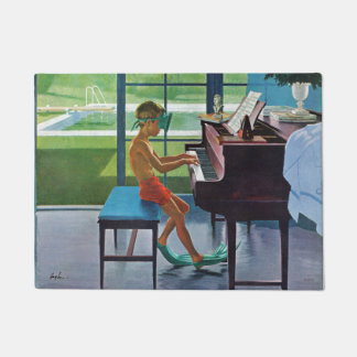Poolside Piano Practice Deurmat