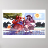 Poolside Poster (Voorkant)