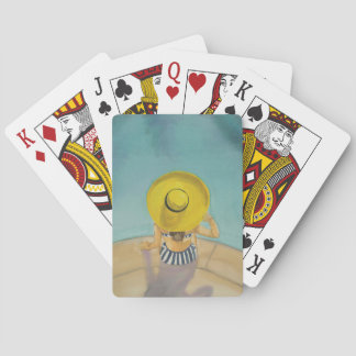 Poolside Schoonheid  Pokerkaarten