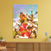 Poolside Singer 2338 Art Canvas Afdruk (Insitu (Woonkamer))