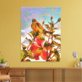 Poolside Singer 2338 Art Canvas Afdruk (Insitu (Woonkamer))