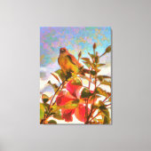 Poolside Singer 2338 Art Canvas Afdruk (Voorkant)