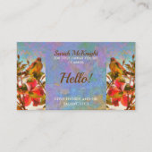 Poolside Singer 2338-oproepkaart Contactkaartje (Voorkant)