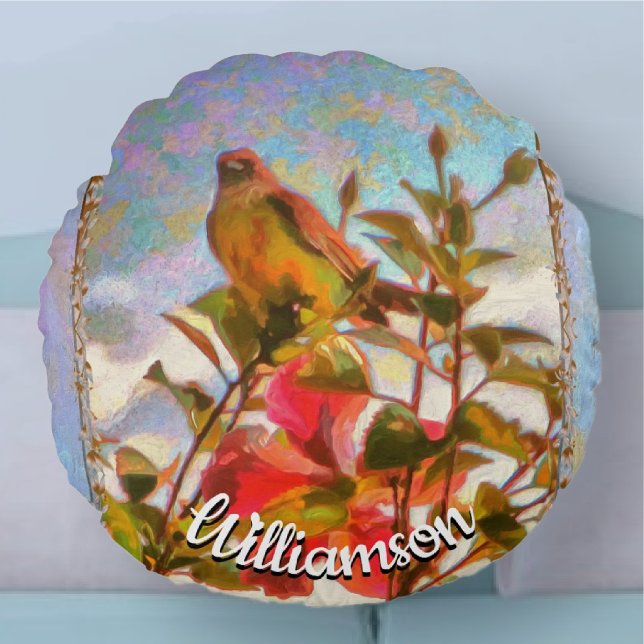 Poolside Singer 2338 Rond Kussen (Creator heeft geüpload)