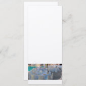 POOLSIDE WEDDING DINER INVITATION KAART (Voorkant / Achterkant)