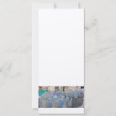 POOLSIDE WEDDING DINER INVITATION KAART (Voorkant)