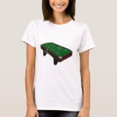 pooltabel t-shirt (Voorkant)