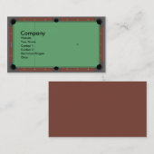 pooltabel visitekaartje (Voorkant / Achterkant)