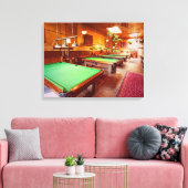 pooltabellen canvas afdruk (Insitu (Woonkamer))