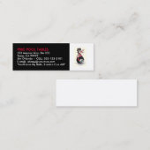 POOLTABELLEN EN BILLIAREN - BEDRIJFSKAARTTEMPLATE MINI VISITEKAARTJE (Voorkant / Achterkant)