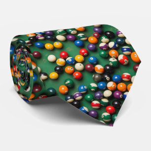 Pooltafel Biljart Kleurrijke Stropdas