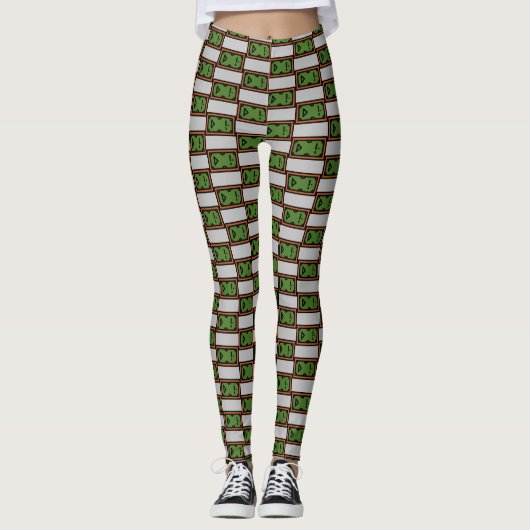 pooltafel leggings (Voorkant)