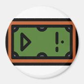 pooltafel magneet (Voorkant)