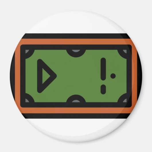 pooltafel magneet (Voorkant)