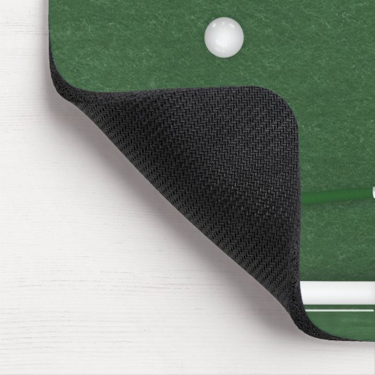 pooltafel met balken muismat (Hoek)