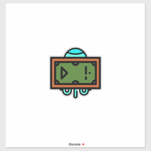 pooltafel sticker (Vel)