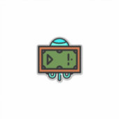 pooltafel sticker (Voorkant)