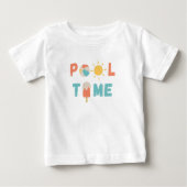 pooltijd. Baby en T-shirts (Voorkant)