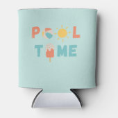 pooltijd. Blikjeskoeler (Voorkant)