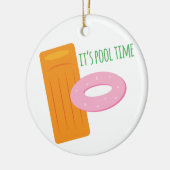 pooltijd keramisch ornament (Links)