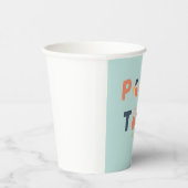 pooltijd. Partijbekertjes en -benodigdheden Papieren Bekers (Rechts)