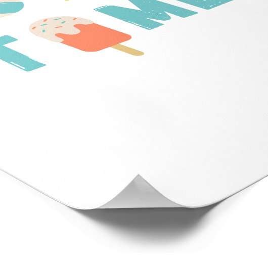 pooltijd. Poster en Prints (Hoek)