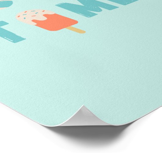 pooltijd. Poster en Prints (Hoek)