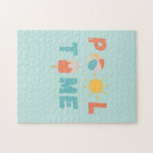 pooltijd. Puzzel (Horizontaal)