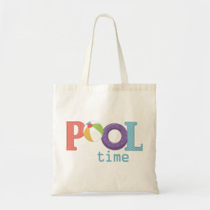 pooltijd tote bag