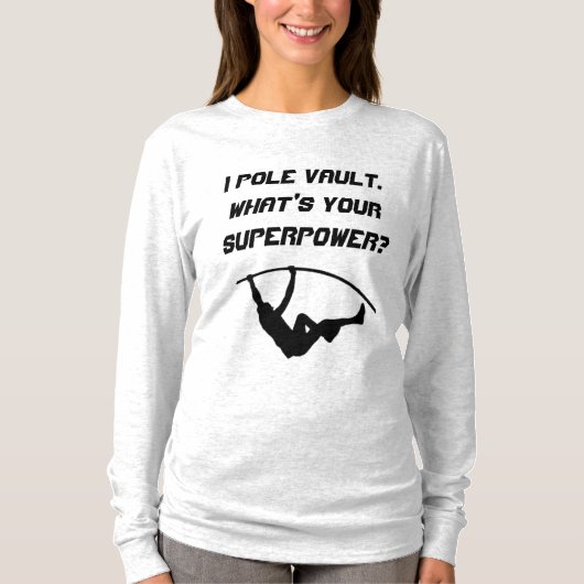 poolvault shirt (Voorkant)