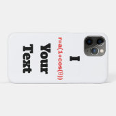 poolvergelijking (hart I) Case-Mate iPhone Case (Achterkant (horizontaal))